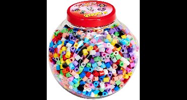 Hama Maxi Strijkkralen Pastelmix - Creatieve Speelgoedset 2000 stuks.