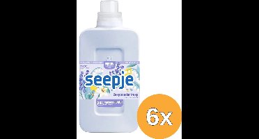 Seepje Wasverzachter Knisperfris - 6 x 750 ml - Voordeelverpakking