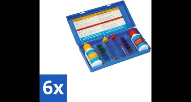 BSI -Test Kit – Chloor & pH Bepaling – Zwembadwater Analyse – Handmatig - Voordeelverpakking - 6 stuks