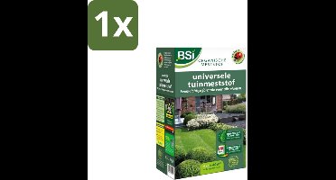 1 x BSI – Universele Meststof – Evenwichtige Groei & Sterke Planten – 4 kg (40 m²) - Organisch Minerale Meststof - Langwerkende Meststof - Magnesium Meststof - Universele Tuinmest - Tuinmest