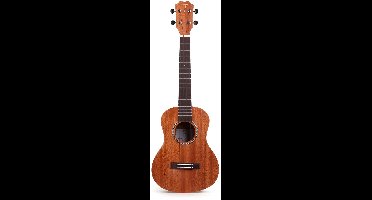 TOM 230 Concert Ukulele Massief Mahonie met Walnoot Toets en Brug