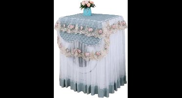 Wasmachinehoes, stofhoes voor wasmachine, huishoudelijke artikelen, decoratie (blauw)