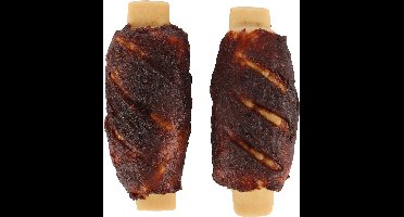 ZERO RAWHIDE VARKENSKOTELET MET KIP 2ST 80GR