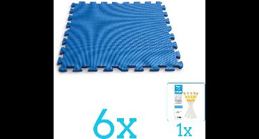 Intex - Zwembad Ondergrond - Zwembadtegels 50x50 cm - 8 Tegels - Volumebundel - Vloertegels - 6-delig