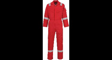 Portwest Super Lichtgewicht Antistatische Overall 210gm FR21 - Rood - S