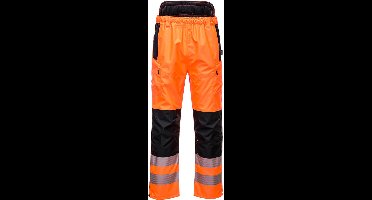 Portwest PW3 Hoge zichtbaarheid Extreme broek PW342 - Oranje/Zwart - L