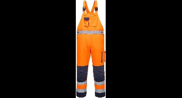 Portwest Dijon Hi-Vis Amerikaanse Overall TX52 - Oranje/Marine - L