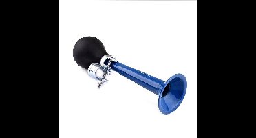 *** Klassieke Fietstoeter - Fiets bel - Fietsclaxon - 18,5 Cm Blauw - van Heble® ***