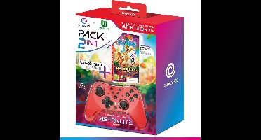 ONIVERSE Astralite draadloze controller + Marsupilami Nintendo Switch (Code in the Box) – Rood