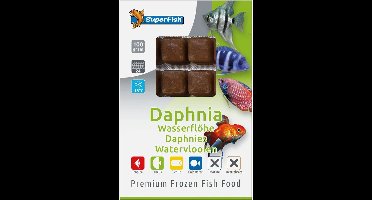 SuperFish Diepvriesvoer Daphnia 100 gram Diepvries