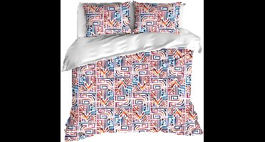 De Witte Lietaer Dekbedovertrek Maya, Lychee - 240 x 220 - Katoen Percal