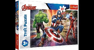 Trefl Trefl 24M - In de wereld van Avengers / Disney Marvel The Ave