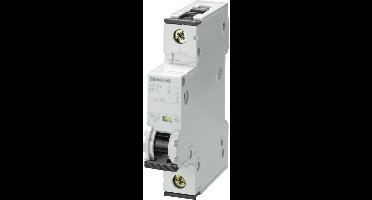 Siemens AG Miniature circuit breaker, 230/400 V, Icn: 10 kA, 1P, Icu: 20 kA, D-Ch