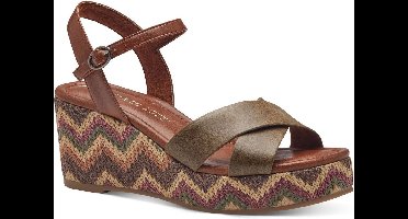 Marco Tozzi Dames Sandaal 2-28397-42 712 F1/2-Schoenbreedte Maat: 39 EU