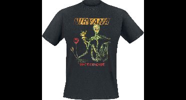 Nirvana Reformant Incesticide T-shirt zwart M Katoen - Band merch, Bands