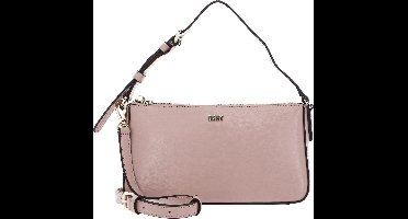 DKNY Leren Schoudertas Handtas Bryant Park Tz Demi Crossbody Bag Cameo Roze