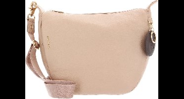 MANDARINA DUCK Leren Schoudertas Mellow Leather Crossover Lamb's Wool Zalmroze