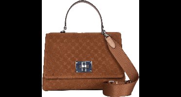 JOOP! Handtas Schoudertas Velluto Stampa Jasmina Shoulderbag Cognac Bruine