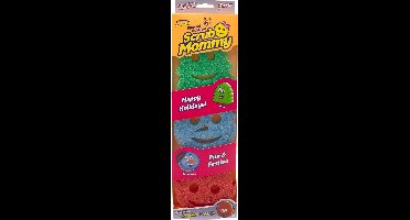 Scrub Mommy Kerst 3-Pack