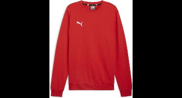 PUMA teamGOAL Casuals Crew Neck Sweat Heren Sporttrui - Puma Red-Puma White