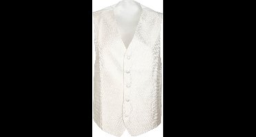 Suitable Trouwgilet V-Design Off-White - Maat 54 - Heren