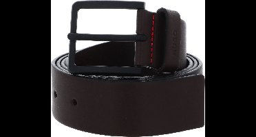 HUGO Riem Gionios Sz40 Leather Belt W110 Dark Brown Donkerbruin