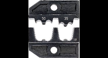 Knipex 97 49 19 Krimpinzetstuk Adereindhulzen 35 tot 50 mm² Geschikt voor merk Knipex 97 43 200, 97 43 E, 97 43 E AUS,