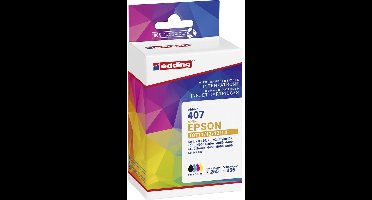 Edding Inktcartridge vervangt Epson T0715, T0711, T0712, T0713, T0714 Compatibel Combipack Zwart, Cyaan, Magenta, Geel