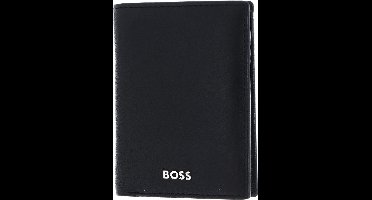 HUGO BOSS Leren Kaarthoes Classic Smooth Card Case Black Zwart