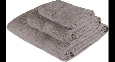 Asir - Handdoekset - 100% katoen – grijs – 3 stuks