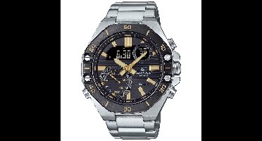 Casio Edifice ECB-10DB-1A9EF Horloge - Staal - Zilverkleurig - Ø 44 mm