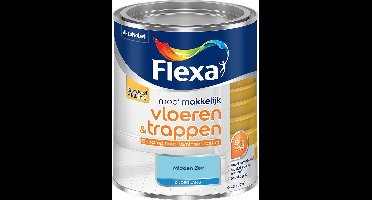 Flexa - Mooi Makkelijk Vloeren & Trappen Zijdeglans - Midden Zee - Mengverf - 0.75 L