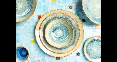 Cosy & Trendy Gebaksbordje Cobalt Blauw - ø 16 cm