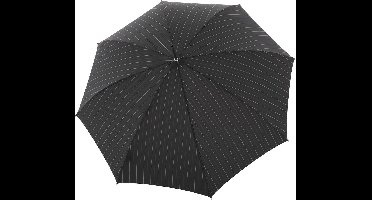 doppler Manufaktur Paraplu Diplomat Orion Milano Black Stipes Zwart