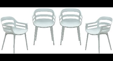 Garden Impressions Ceasar tuinstoelen set van 4 olijf