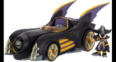 SONIC & DC 6cm Shadow + Batmobile