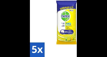 Dettol – Multi Reinigingsdoekjes – Citroen – 110 Doekjes - Bulkverpakking - 5 stuks