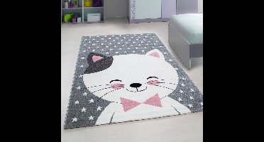 Vloerkleed - Kitty - Rechthoek - Roze