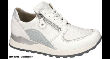 Waldlaufer Orthotritt Sneaker H64007 410 663 Wijdte H Wit Zilver