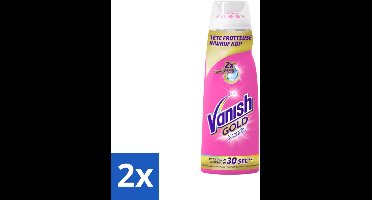 2 x Vanish Gold - Vlekkenverwijderaar Gel - Voorbehandeling - Gekleurde Was - 200 ml - Vlekkenverwijderaar - Vlekken Uit Kleding - Wasmiddel - Voorbehandeling Vlekken - Vlekken Verwijderen