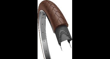 Edge Buitenband - Mambo - 28 x 2.00 - ERTRO 50-622 mm - Donkerbruin met reflectie