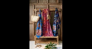 Strandlaken - Donkerblauw - 100x180 cm - Katoen