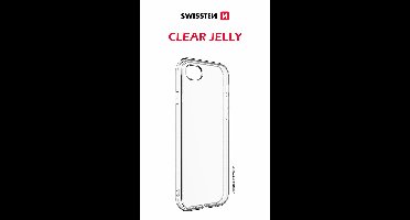 Swissten iPhone XR Clear Jelly TPU Case - 32801763 - 1.5mm - Transparant