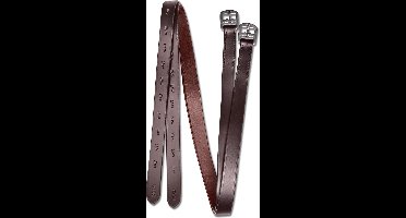 Star leren stijgbeugelriemen bruin 130 cm