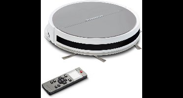 RVV® Robotstofzuiger met laadstation - Robotstofzuiger - Robotstofzuiger huisdieren - ‎Wit - 30 x 30 x 7 cm