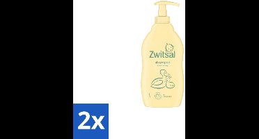 2 x Zwitsal Shampoo 400 ml - Babyshampoo - Zwitsal Babyshampoo - Baby Haar Verzorging - Gevoelige Huid - Anti-prik Shampoo