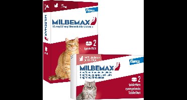 Milbemax - kleine kat - 16 tabletten