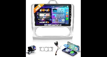 Android Autoradio – Multimedia Systeem – Navigatie – Touchscreen Radio – CarPlay Android Auto – 9 Inch HD Display – Draadloos CarPlay en Achteruitrijcamera