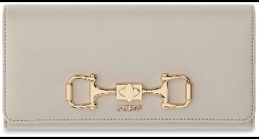 GUESS portemonnee Janie SLG Flap Organizer Stone beige