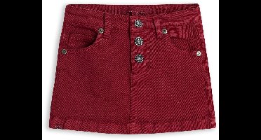 4PRESIDENT Rok Meisjes - Red - Maat 104